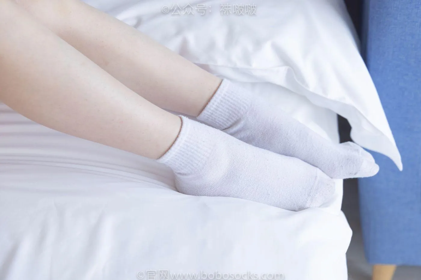 [BoBoSocks袜啵啵]NO.084 苏苏-运动鞋、日常所穿白棉袜、裸足 [140P]插图4